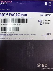 BD FACSClean hóa chất đếm tế bào CD4 BD