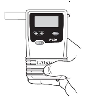 hướng dẫn sử dụng máy đo nồng độ cồn FC20